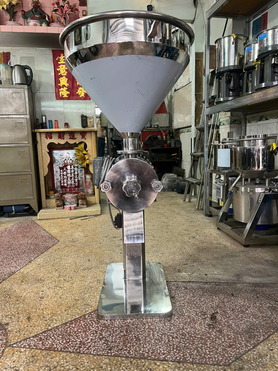 Máy xay cà phê inox 