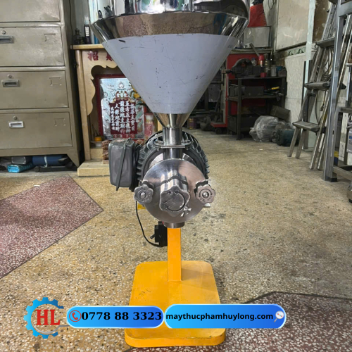 Máy Xay cà phê Cối Inox 1HP