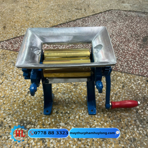 Máy Cán mực du lô đồng 80mm 