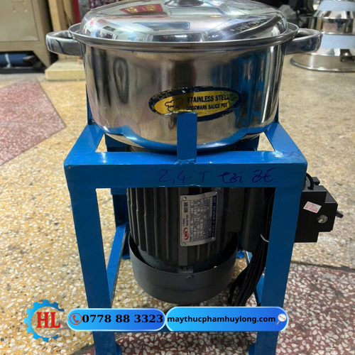 Máy Xay tỏi ớt nồi 280mm Khung vuông