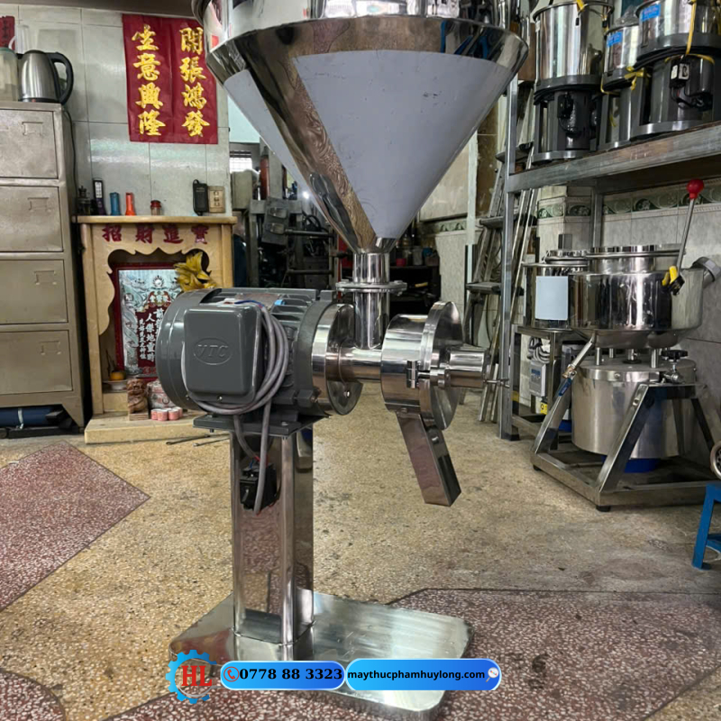 Máy Xay cà phê cối Inox 