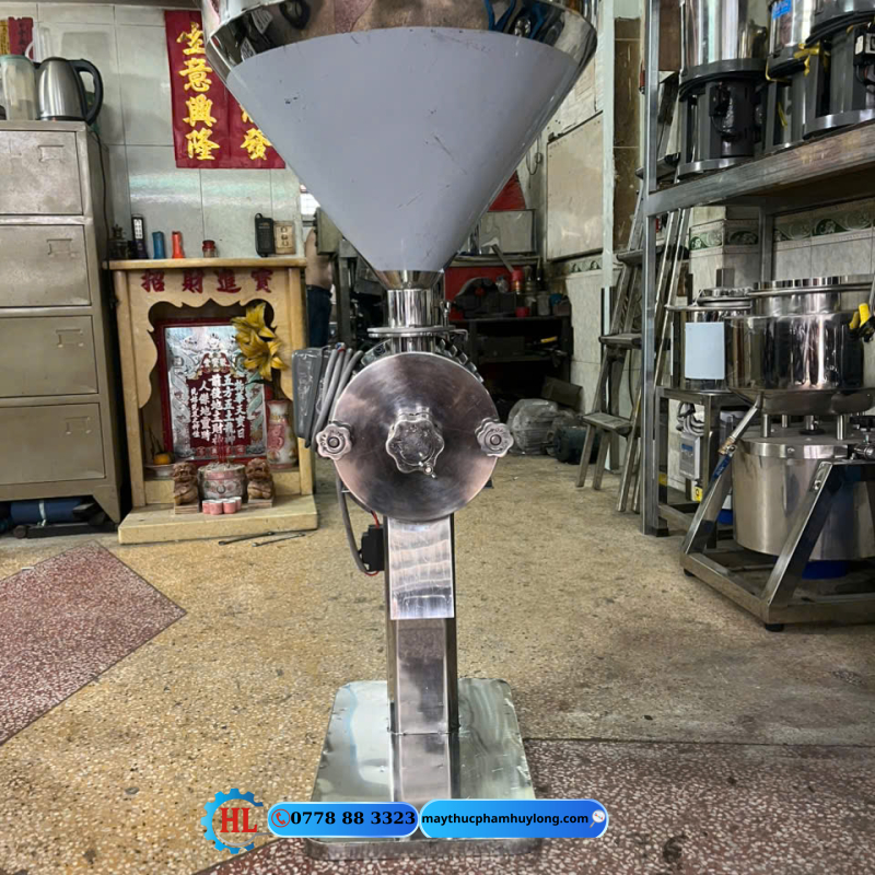Máy Xay cà phê cối Inox 