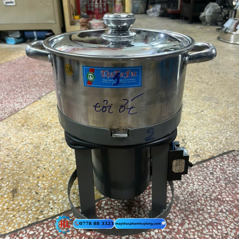 Máy Xay tỏi ớt nồi 240mm khung tròn