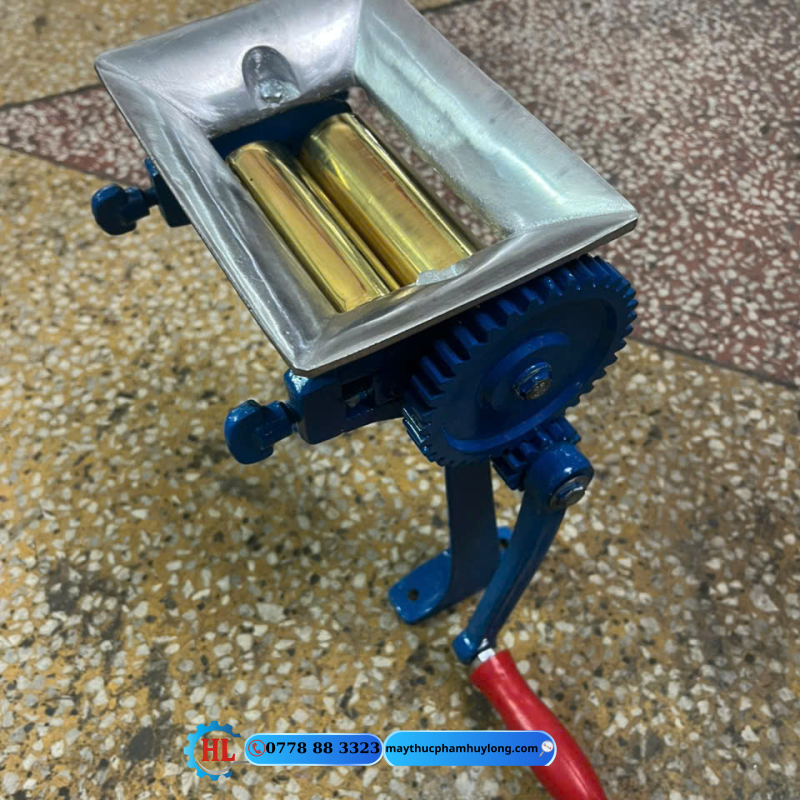 Máy Cán mực du lô đồng 80mm 