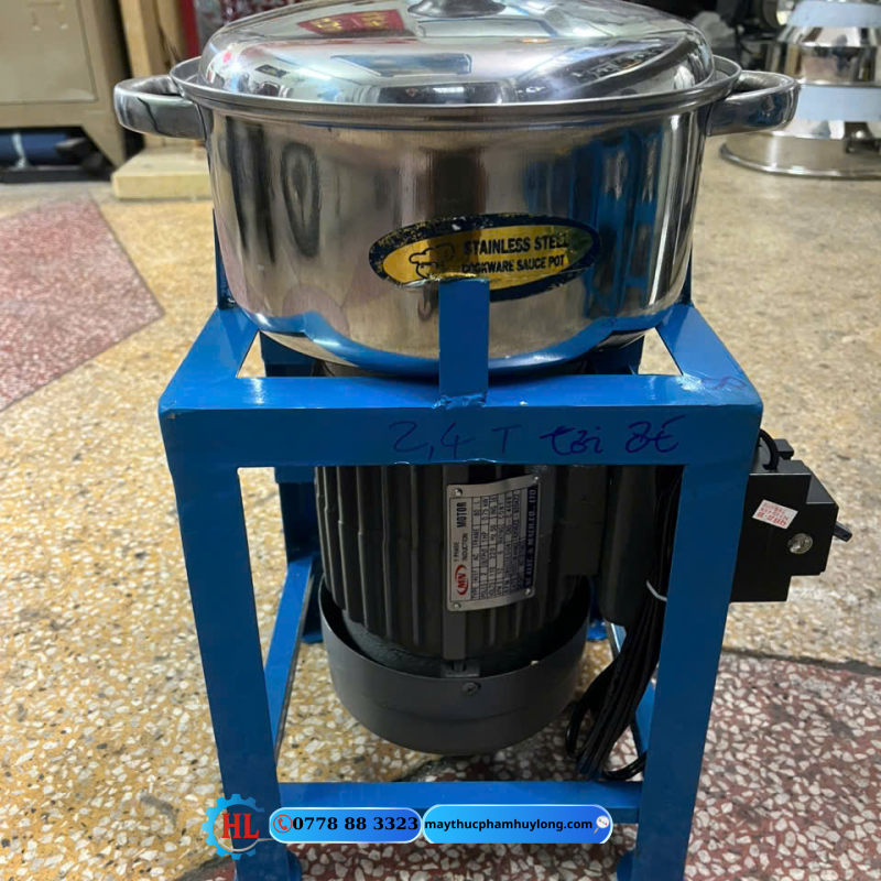 Máy Xay tỏi ớt nồi 280mm Khung vuông