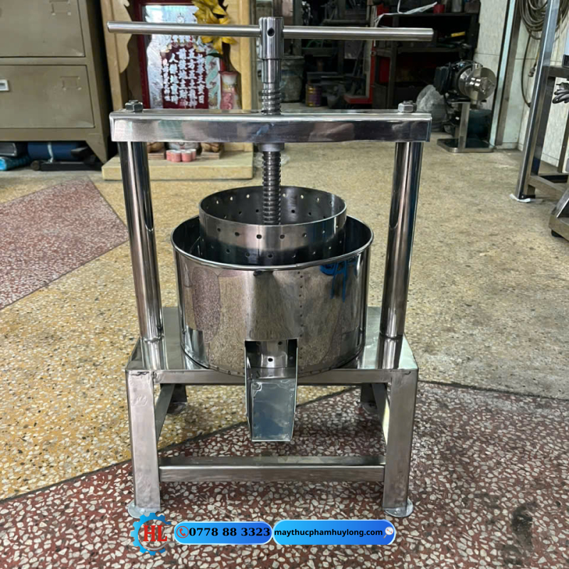 Máy Ép Nước Dừa Ống 200mm 