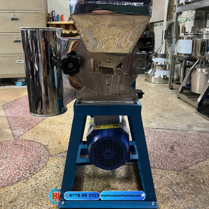 Máy đánh bột khô cối 200mm